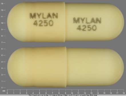MYLAN 4250: (0378-4250) Doxepin Hydrochloride 50 mg Oral Capsule by Mylan Pharmaceuticals Inc.