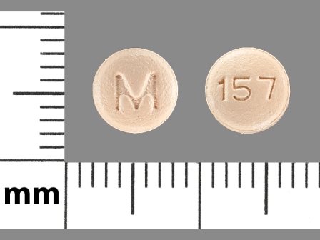 M 157: (0378-5157) Olanzapine 2.5 mg Oral Tablet by Mylan Institutional Inc.