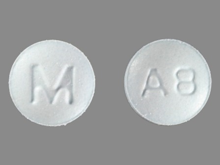 M A8: (0378-5208) Amlodipine (As Amlodipine Besylate) 2.5 mg Oral Tablet by Remedyrepack Inc.