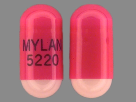MYLAN 5220: (0378-5220) Diltiazem Hydrochloride 120 mg 24 Hr Extended Release Capsule by Mylan Pharmaceuticals Inc.