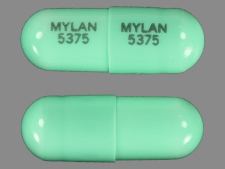 MYLAN 5375: (0378-5375) Doxepin Hydrochloride 75 mg Oral Capsule by Remedyrepack Inc.