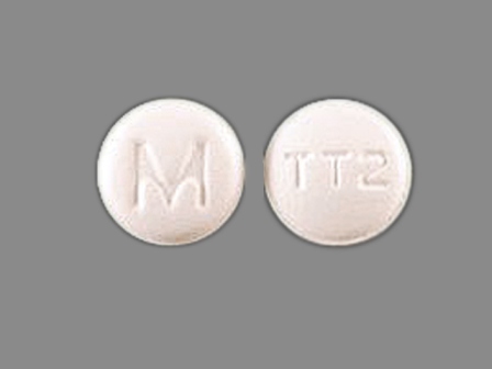 M TT2: (0378-5446) Tolterodine Tartrate 2 mg Oral Tablet by Mylan Institutional Inc.