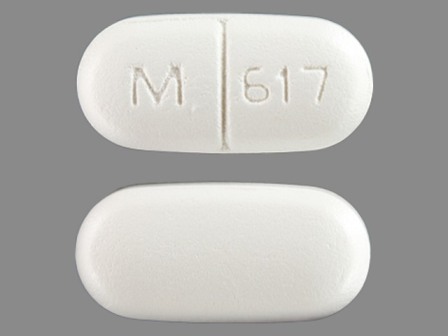 M 617: (0378-5617) Levetiracetam 750 mg Oral Tablet by Mckesson Contract Packaging
