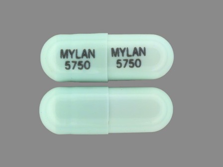 MYLAN 5750: (0378-5750) Ketoprofen 75 mg Oral Capsule by Rebel Distributors Corp