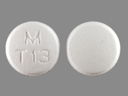 M T13: (0378-6103) Topiramate 100 mg Oral Tablet by Mylan Pharmaceuticals Inc.