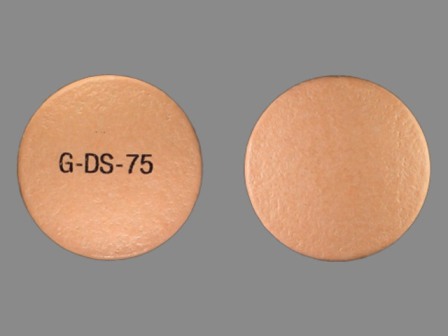 G DS 75: (0378-6281) Diclofenac Sodium 75 mg Delayed Release Tablet by Mylan Pharmaceuticals Inc.