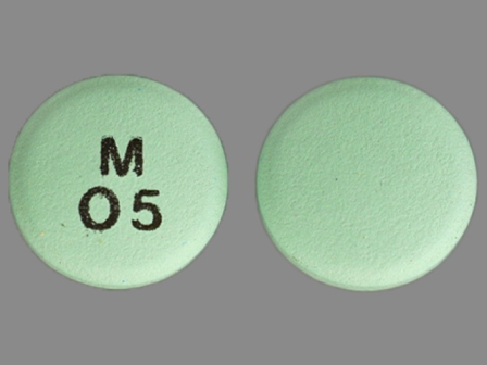 M O 5: (0378-6605) Oxybutynin Chloride 5 mg 24 Hr Extended Release Tablet by Mckesson Contract Packaging