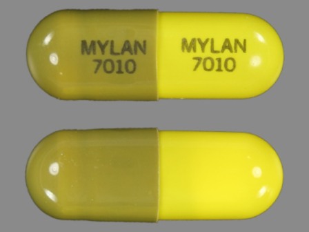 MYLAN 7010: (0378-7010) Loxapine 10 mg (Loxapine Succinate 13.6 mg) Oral Capsule by Mylan Pharmaceuticals Inc.