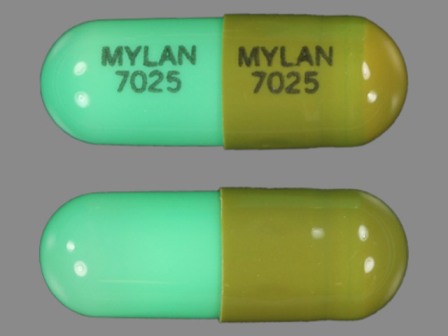 MYLAN 7025: (0378-7025) Loxapine 25 mg (Loxapine Succinate 34 mg) Oral Capsule by Mylan Pharmaceuticals Inc.