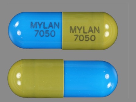 MYLAN 7050: (0378-7050) Loxapine 50 mg (Loxapine Succinate 68.1 mg) Oral Capsule by Mylan Pharmaceuticals Inc.