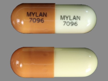 MYLAN 7096: (0378-7096) Bromocriptine 5 mg (Bromocriptine Mesylate 5.74 mg) Oral Capsule by Mylan Pharmaceuticals Inc.