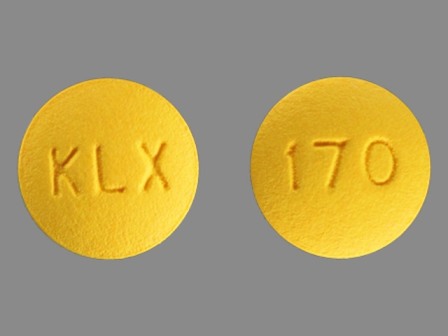 KLX 170: (0378-7100) Fenofibrate 54 mg Oral Tablet by Mylan Pharmaceuticals Inc.