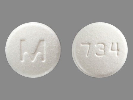 M 734: (0378-7734) Ondansetron 8 mg Oral Tablet, Orally Disintegrating by United States Department of Health & Human Services