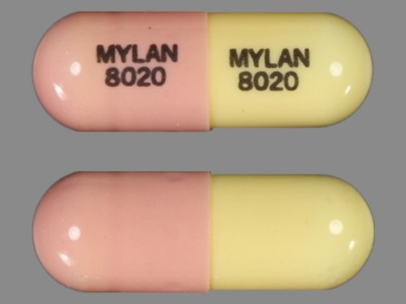 MYLAN 8020: (0378-8020) Fluvastatin Sodium 20 mg Oral Capsule by Carilion Materials Management