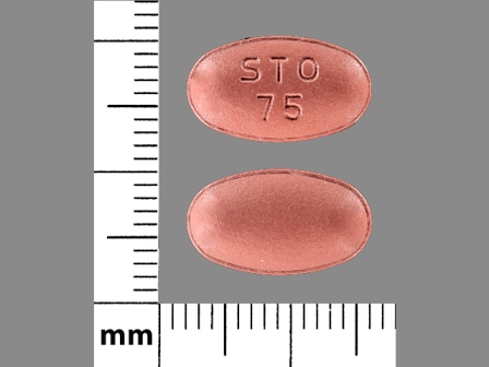 STO 75: (0378-8301) Carbidopa, Levodopa and Entacapone (Carbidopa Anhydrous 18.75 mg / Levodopa 75 mg / Entacapone 200 mg) by Mylan Pharmaceuticals Inc.