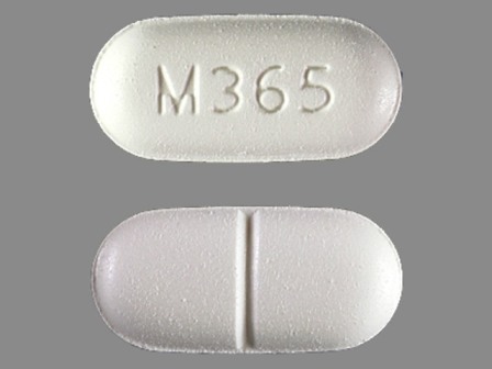 M365: (0406-0365) Apap 325 mg / Hydrocodone Bitartrate 5 mg Oral Tablet by Redpharm Drug Inc.