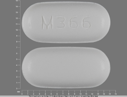 M366: (0406-0366) Hydrocodone Bitartrate and Acetaminophen Oral Tablet by Golden State Medical Supply Inc