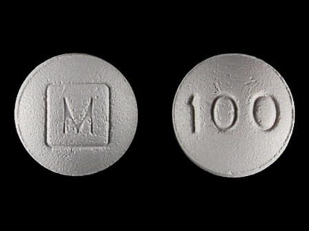 M 100: (0406-8390) Ms 100 mg Extended Release Tablet by Lake Erie Medical Surgical & Supply Dba Quality Care Products LLC