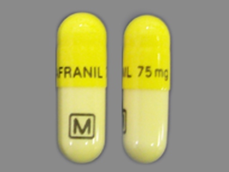 M ANAFRANIL 75 mg: (0406-9908) Anafranil 75 mg Oral Capsule by Mallinckrodt, Inc.