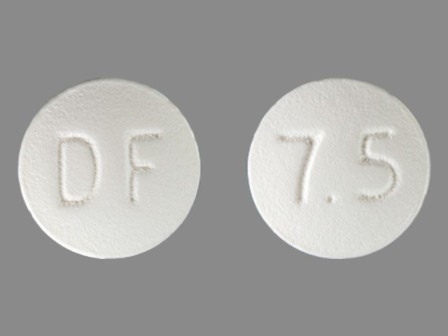 DF 7 5: (0430-0170) 24 Hr Enablex 7.5 mg Extended Release Tablet by Warner Chilcott (Us), LLC