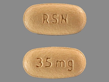 RSN 35 MG: (0430-0472) Actonel 35 4-week Once Weekly Dosepack by Physicians Total Care, Inc.