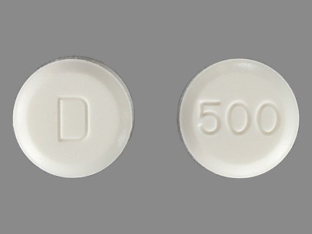 D 500: (0456-0095) Daliresp 0.5 mg Oral Tablet by Forest Laboratories, Inc.