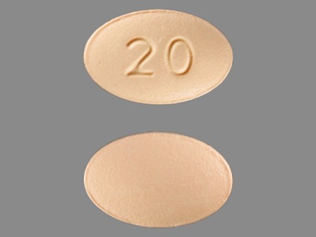 20: (0456-1120) Viibryd 20 mg Oral Tablet by Forest Laboratories, Inc.