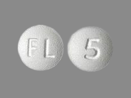 FL 5: (0456-2005) Lexapro 5 mg Oral Tablet by Stat Rx USA LLC