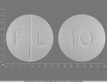 F L 10: (0456-2010) Lexapro 10 mg Oral Tablet, Film Coated by Unit Dose Services