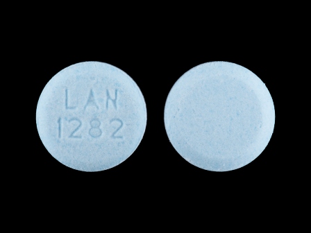LAN 1282: (0527-1282) Dicyclomine Hydrochloride 20 mg Oral Tablet by Direct Rx