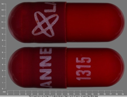 LANNETT 1315: (0527-1315) Rifampin 300 mg Oral Capsule by A-s Medication Solutions