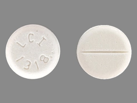 LCI 1318: (0527-1318) Terbutaline Sulfate 2.5 mg Oral Tablet by Rebel Distributors Corp