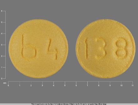 b4 138: (0555-0138) Galantamine 4 mg (As Galantamine Hydrobromide 5.126 mg) Oral Tablet by Barr Laboratories Inc.