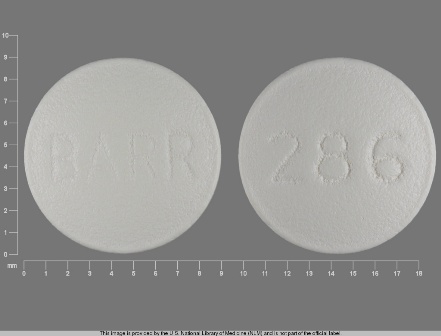BARR 286: (0555-0286) Dipyridamole 75 mg Oral Tablet by Barr Laboratories Inc.