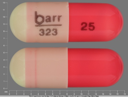 barr 323 25: (0555-0323) Hydroxyzine Hydrochloride 25 mg (As Hydroxyzine Pamoate 42.6 mg) Oral Capsule by Preferred Pharmaceuticals, Inc.