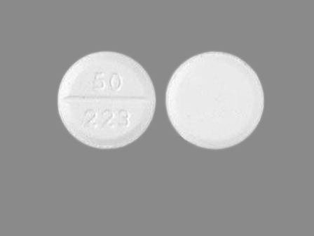 50 223: (0574-0223) Liothyronine Sodium 50 ug/1 Oral Tablet by Mayne Pharma