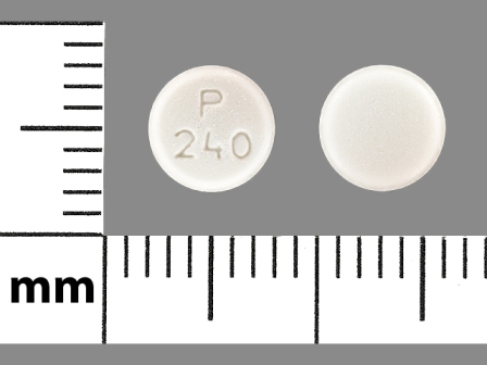 P240: (0574-0240) Repaglinide 0.5 mg Oral Tablet by Paddock Laboratories, LLC