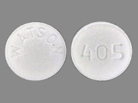 WATSON 405: (0591-0405) Lisinopril 2.5 mg Oral Tablet by Remedyrepack Inc.