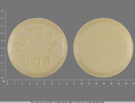 WATSON 408: (0591-0408) Lisinopril 20 mg Oral Tablet by Remedyrepack Inc.
