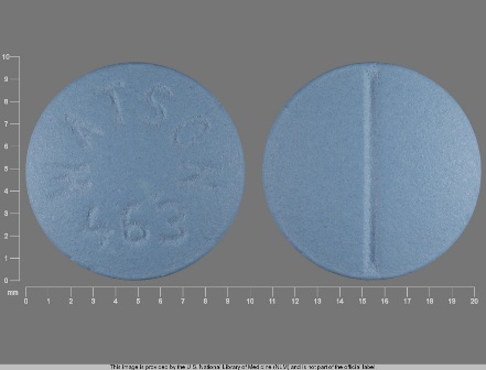 Watson 463: (0591-0463) Metoprolol Tartrate 100 mg (As Metoprolol Succinate 95 mg) Oral Tablet by Watson Laboratories, Inc.