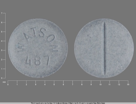 WATSON 487: (0591-0487) Estradiol 1 mg Oral Tablet by Bryant Ranch Prepack