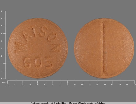WATSON 605: (0591-0605) Labetalol Hydrochloride 100 mg/1 Oral Tablet, Film Coated by St Marys Medical Park Pharmacy