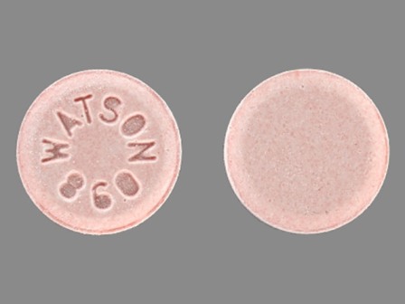 WATSON 860: (0591-0860) Lisinopril and Hydrochlorothiazide Oral Tablet by A-s Medication Solutions