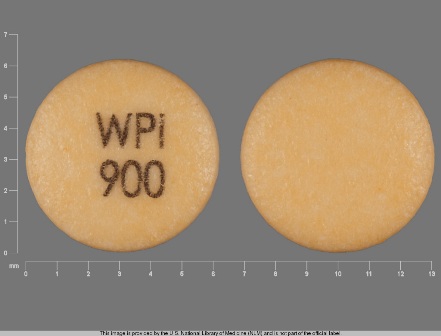 WPI 900: (0591-0900) Glipizide ER 2.5 mg 24 Hr Extended Release Tablet by Watson Laboratories, Inc.