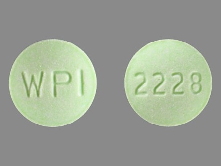 WPI 2228: (0591-2467) Metoclopramide Hydrochloride 5 mg Oral Tablet by Impax Generics