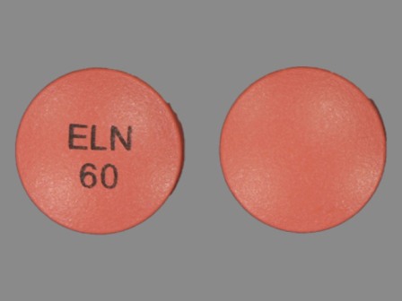 ELN 60: (0591-3194) 24 Hr Afeditab CR 60 mg Extended Release Tablet by Watson Laboratories, Inc.