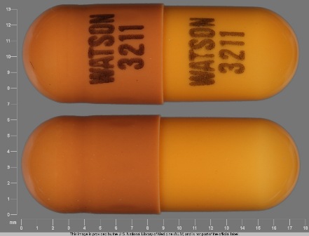 Watson 3211: (0591-3211) Rivastigmine 6 mg (As Rivastigmine Tartrate 9.6 mg) Oral Capsule by Watson Laboratories, Inc.