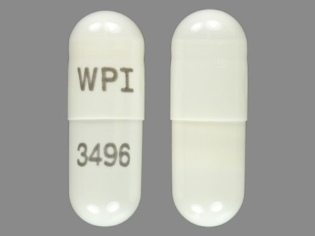 WPI 3496: (0591-3496) Galantamine Hydrobromide 8 mg 24 Hr Extended Release Capsule by Watson Laboratories, Inc.