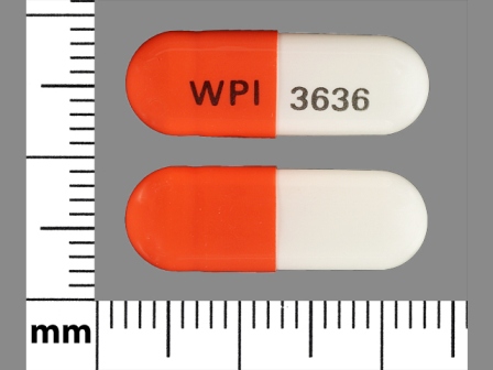 WPI 3636: (0591-3636) Trospium Chloride 60 mg 24 Hr Extended Release Capsule by Watson Laboratories, Inc.