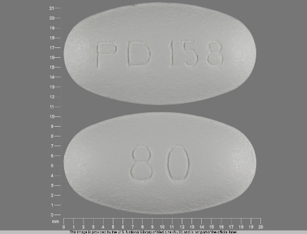 PD 158 80: (0591-3777) Atorvastatin (As Atorvastatin Calcium) 80 mg Oral Tablet by Legacy Pharmaceutical Packaging